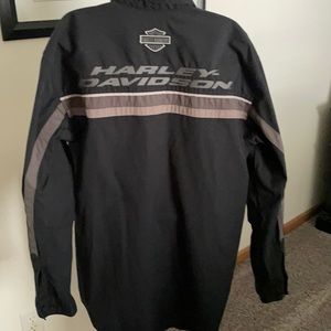 Harley Davison long sleeve button shirt, like new